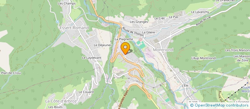localisation de l'entreprise VINCENT MORALLET à MORZINE