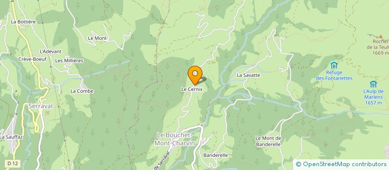 localisation de l'entreprise VINCENT PASQUIER CONSEILS  LE BOUCHET-MONT-CHARVIN