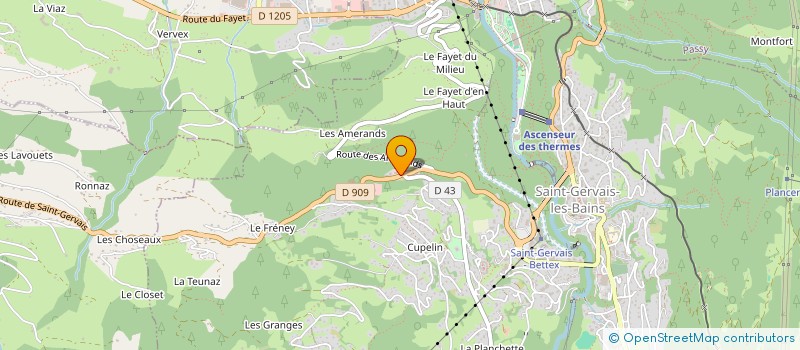 localisation de l'entreprise VINCENT PAWLOWSKI  SAINT-GERVAIS-LES-BAINS