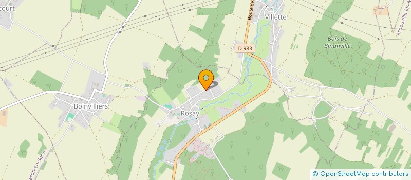 localisation de l'entreprise VINCENT PFLIEGER ORGANISATION  ROSAY