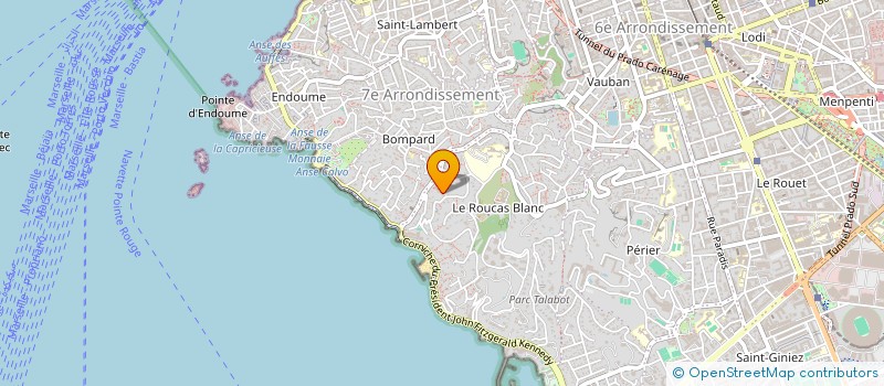 localisation de l'entreprise VINCENT PIERRE à MARSEILLE