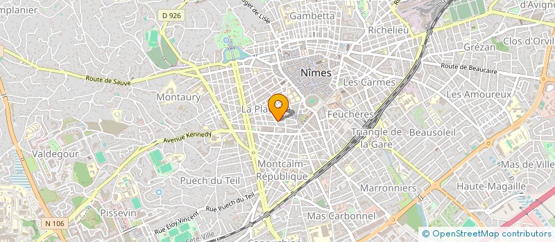 localisation de l'entreprise VINCENT PIERRE à NIMES