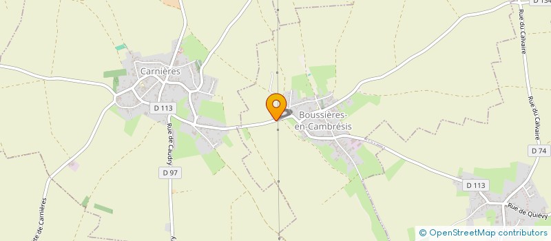 localisation de l'entreprise VINCENT POUILLAUDE à BOUSSIERES-EN-CAMBRESIS