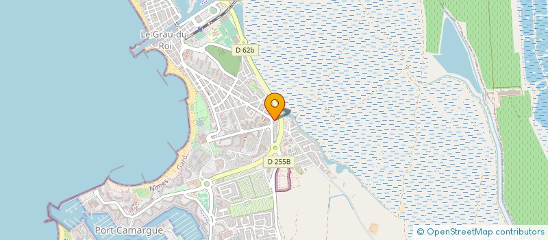 localisation de l'entreprise VINCENT RIBERA ORGANISATION  LE GRAU-DU-ROI