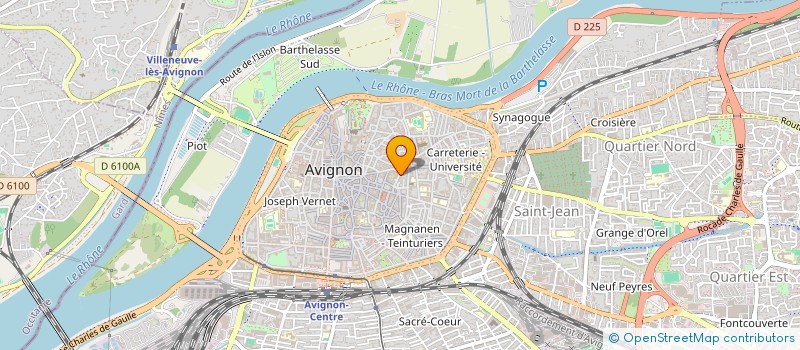 localisation de l'entreprise VINCENT ROHART IMMOBILIER à AVIGNON