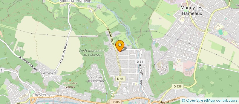 localisation de l'entreprise VINCENT ROUSSE AUTO ELEC à SAINT-REMY-LES-CHEVREUSE