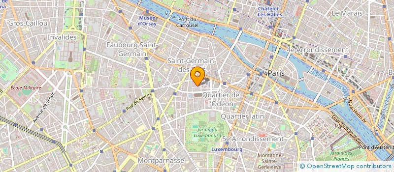 localisation de l'entreprise VINCENT SIDEM INVESTISSEMENT à PARIS