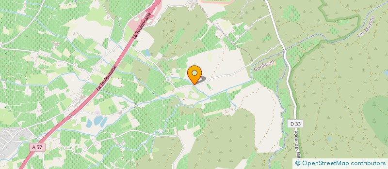 localisation de l'entreprise VINCENT TAXIMAN  GONFARON