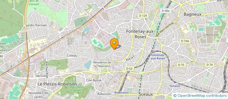 localisation de l'entreprise VINCENT VALTON IMMOBILIER à FONTENAY-AUX-ROSES