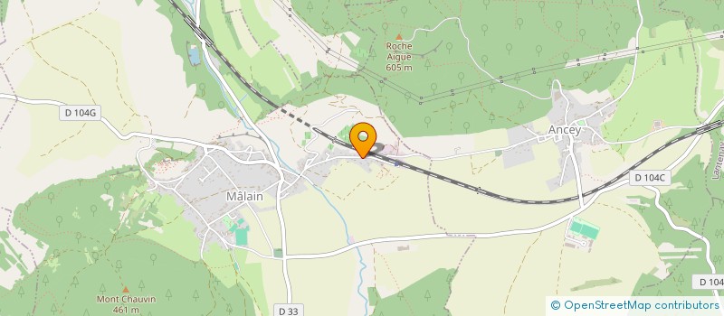 localisation de l'entreprise VINCENT VINCENT  ANCEY