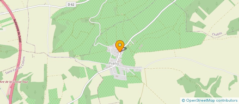 localisation de l'entreprise VINCENT WENGIER  PREHY