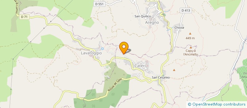 localisation de l'entreprise VINCENTELLI à CATERI