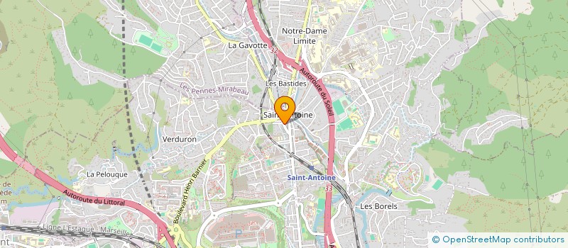 localisation de l'entreprise VINCENTI ET FILS à MARTIGUES