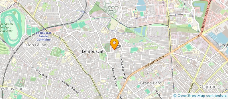 localisation de l'entreprise VINCENTIS  LE BOUSCAT