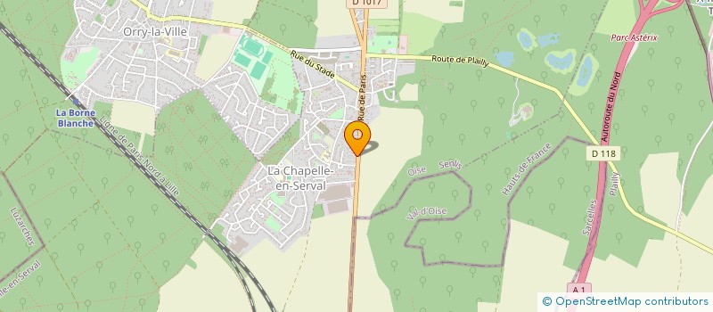 localisation de l'entreprise VINCENZO MARCIANO  LA CHAPELLE-EN-SERVAL