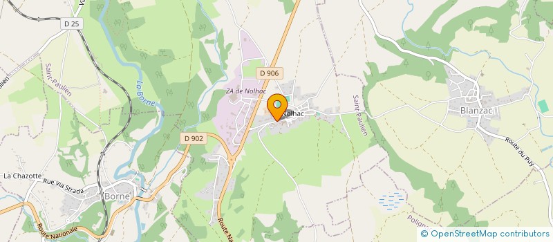 localisation de l'entreprise VINCERE  SAINT-PAULIEN