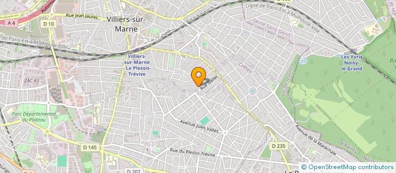 localisation de l'entreprise VINCERE CONSULTING à VILLIERS-SUR-MARNE