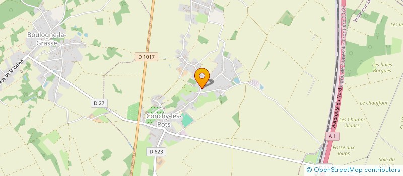 localisation de l'entreprise VINCESACIE  CONCHY-LES-POTS