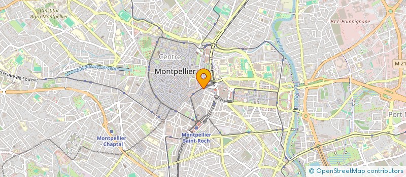 localisation de l'entreprise VINCI à MONTPELLIER