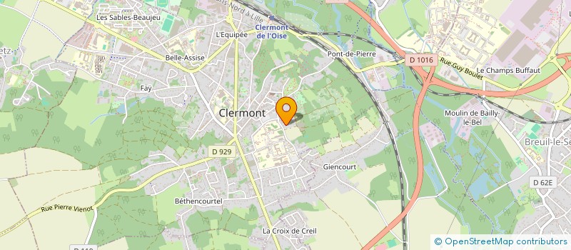 localisation de l'entreprise VINCI & ASSOCIES  BREUIL-LE-VERT