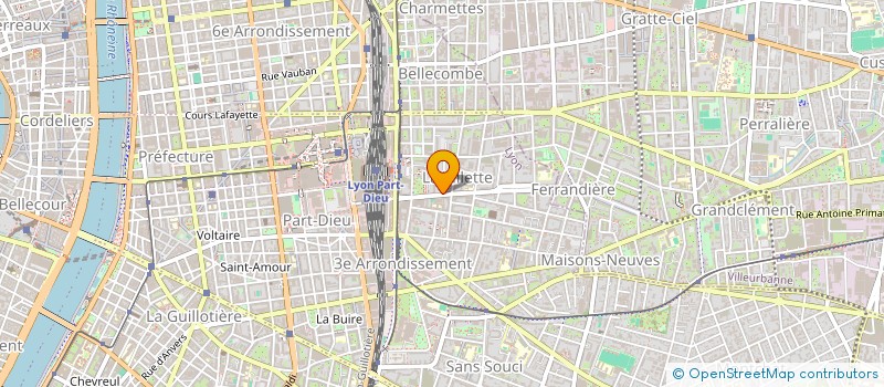 localisation de l'entreprise VINCI ENERGIES NUCLEAIRE  LYON