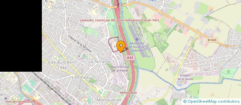 localisation de l'entreprise VINCI ENERGIES TRANSPORT ET TRANSFORMATION D'ENERGIE  TOULOUSE