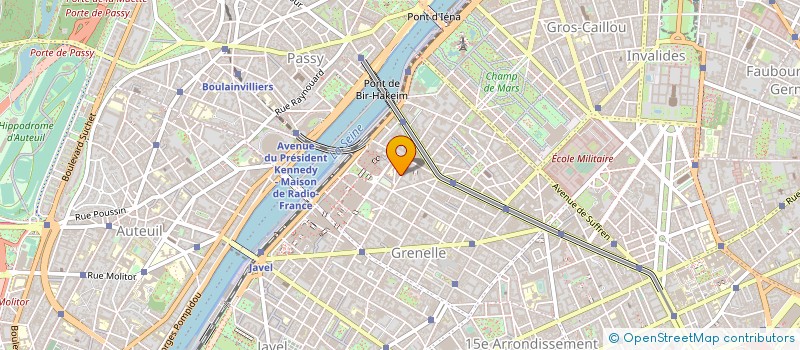 localisation de l'entreprise VINCI & FILS à PARIS