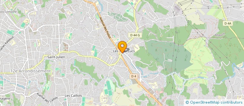 localisation de l'entreprise VINCI INVEST  MARSEILLE