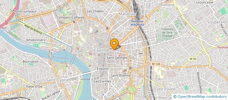 localisation de l'entreprise VINCI TECH  TOULOUSE