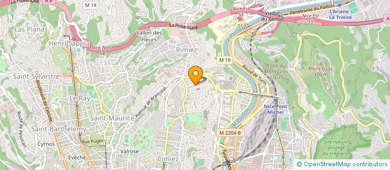 localisation de l'entreprise VINCIGUERRA ASSO INDIVISION à NICE