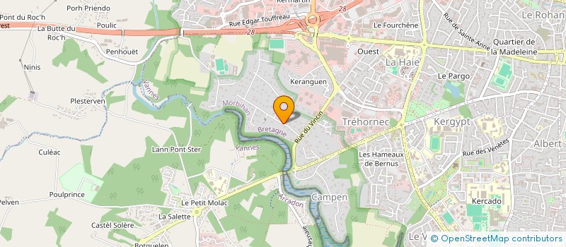 localisation de l'entreprise VINCIN CONSULTING à VANNES