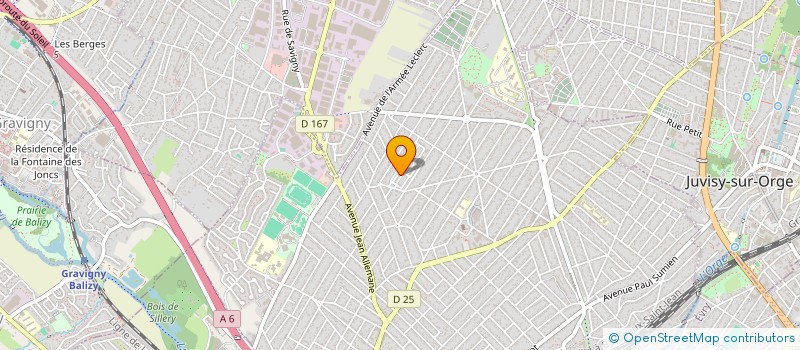 localisation de l'entreprise VINCINET SERVICES à SAVIGNY-SUR-ORGE