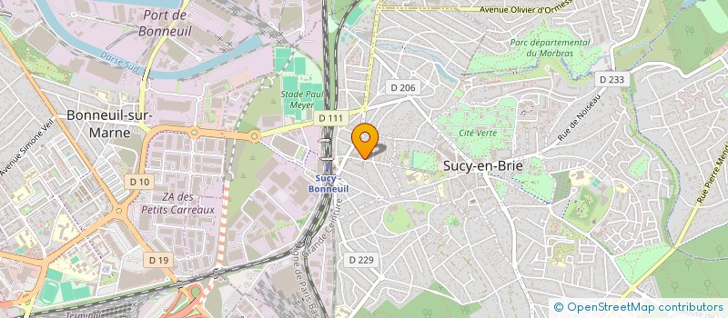 localisation de l'entreprise VINCKE ET HURTADO NOTAIRES à SUCY EN BRIE