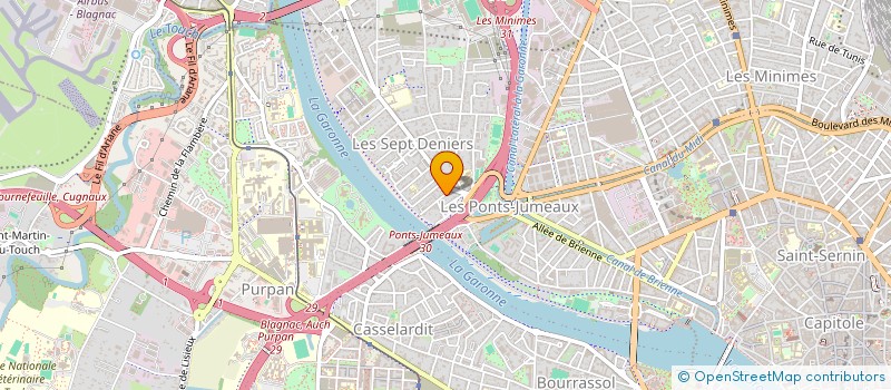 localisation de l'entreprise VINCLAIR à TOULOUSE
