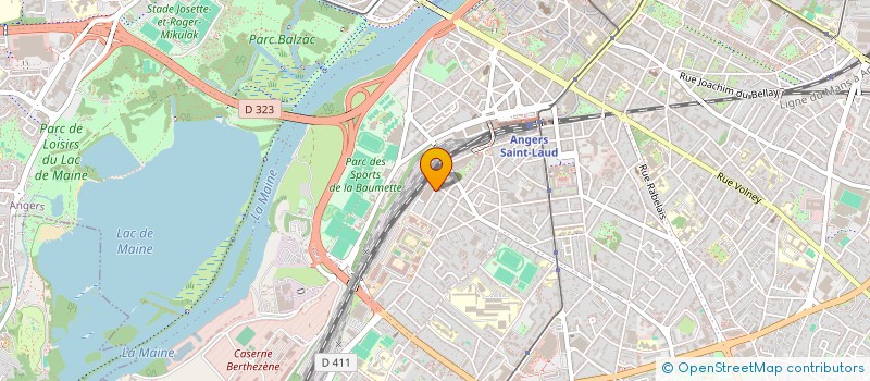 localisation de l'entreprise VINCO 49 ESPACE PRESTOGRAPH  ANGERS