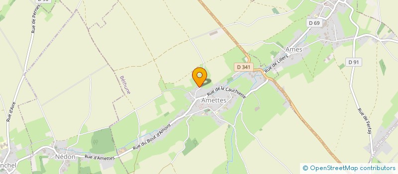 localisation de l'entreprise VINCOLI  AMETTES