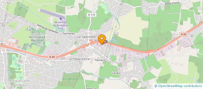 localisation de l'entreprise VINCOM  YVRAC