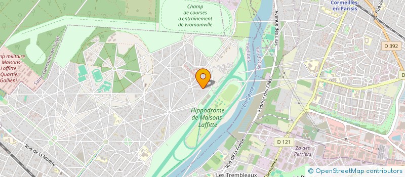 localisation de l'entreprise VINCONNEXION  MAISONS-LAFFITTE