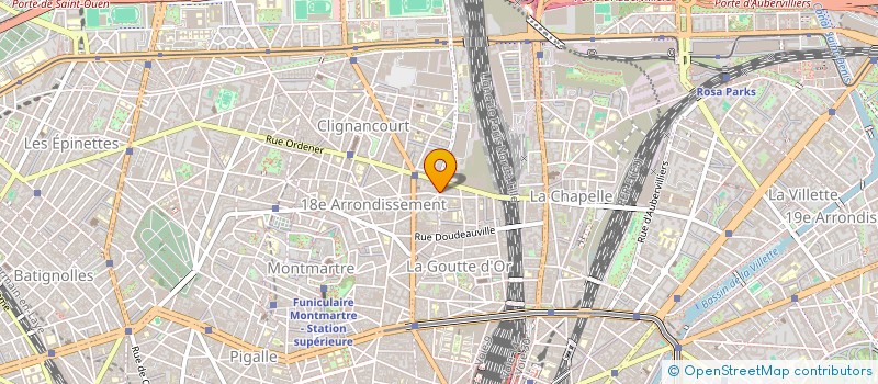 localisation de l'entreprise VINCY THOMAS CONSEIL & COMMUNICATION  PARIS