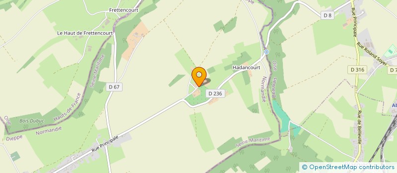 localisation de l'entreprise VINCYAM  PONTOISE