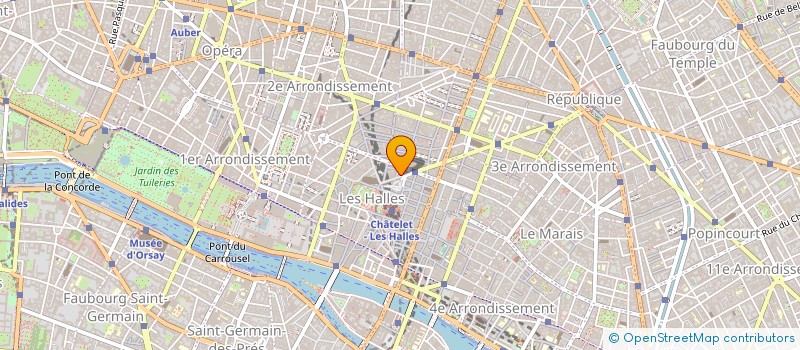 localisation de l'entreprise VIND BY PP JEANS  PARIS