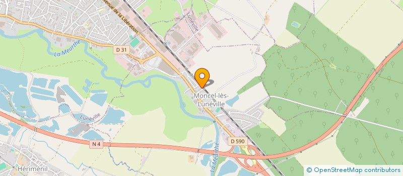 localisation de l'entreprise VINDA  MONCEL-LES-LUNEVILLE