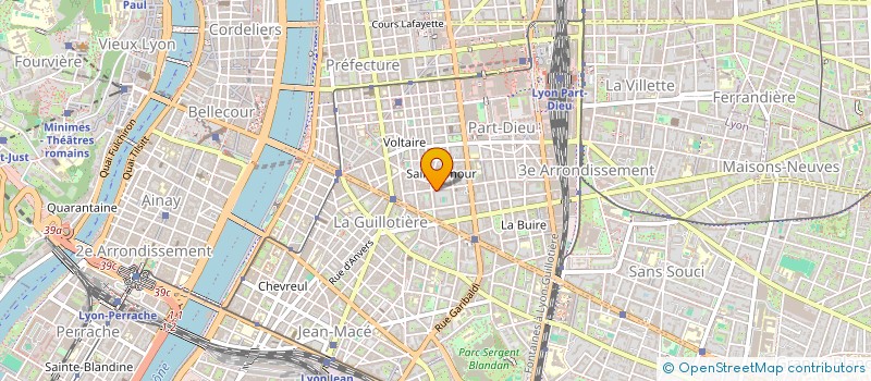 localisation de l'entreprise VINDAR  LYON