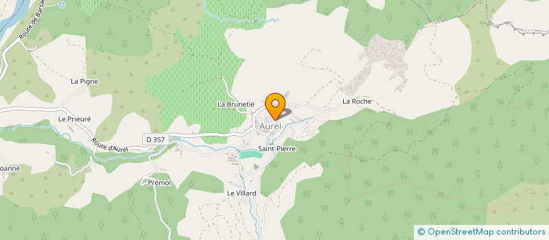 localisation de l'entreprise VINDIAK à AUREL
