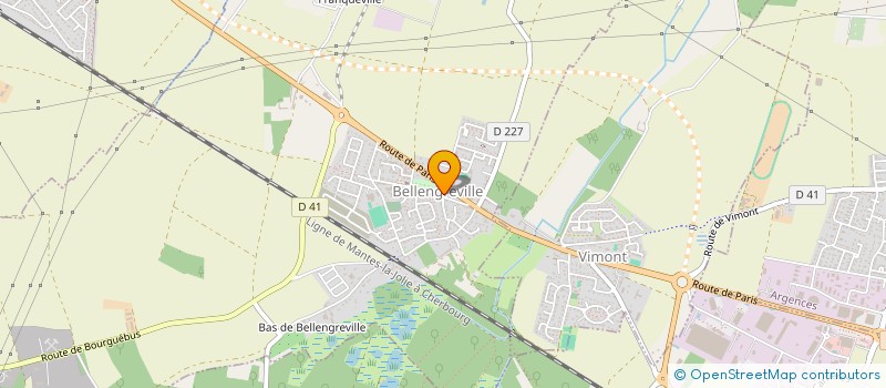 localisation de l'entreprise VINDISREST  CAGNY