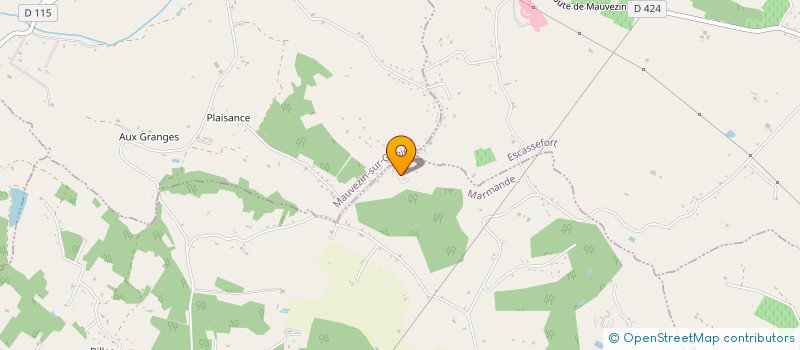 localisation de l'entreprise VINDOME  MAUVEZIN-SUR-GUPIE