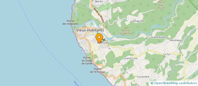 localisation de l'entreprise VINDOR à VIEUX-HABITANTS