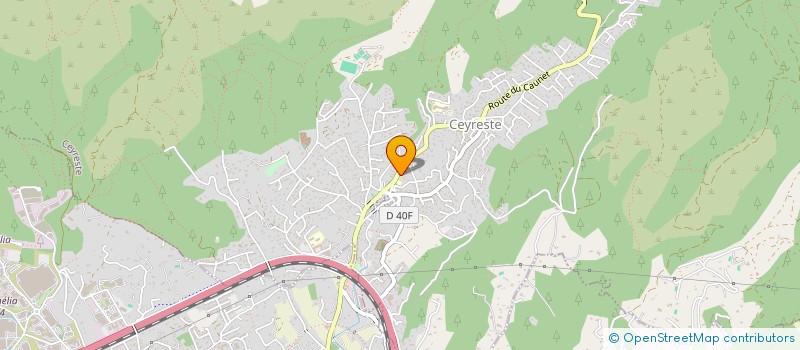 localisation de l'entreprise VINE & CIE à CEYRESTE