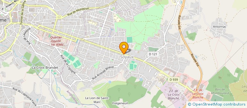 localisation de l'entreprise VINE KEBAB à SOYAUX