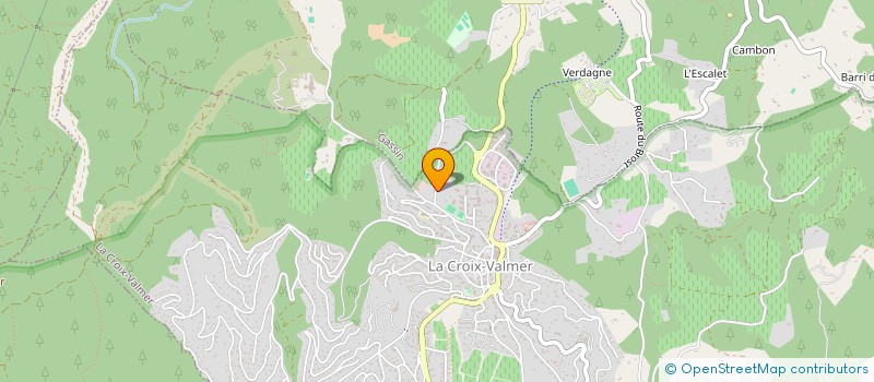 localisation de l'entreprise VINE PERFORMANCE  LA CROIX-VALMER